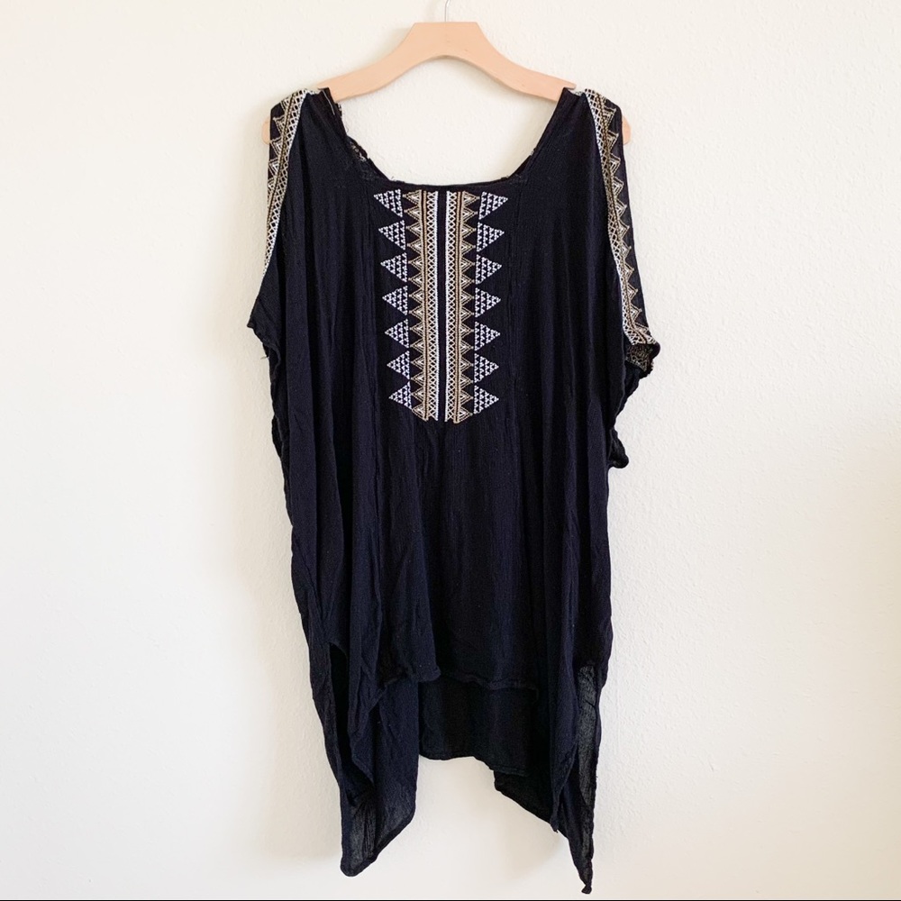 ECOTÉ Boho Swim Cover Up Dress